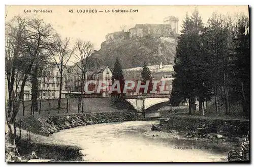 Cartes postales Lourdes Le Chateau Fort