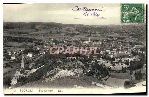 Cartes postales Lourdes Vue Generale