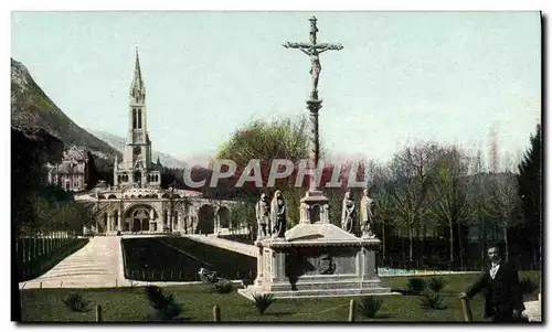 Cartes postales Lourdes le calvaire breton