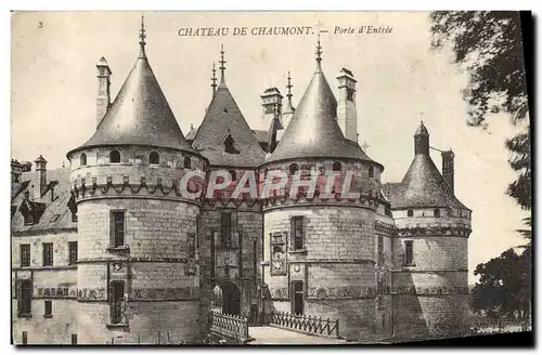 Cartes postales Chateau De Chaumont Porte D&#39Entree