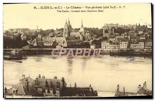 Ansichtskarte AK Chateau de Blois Le Chateau Vue Generale