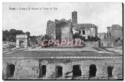 Cartes postales Rama Temple di Venere a L&#39arce di Tito