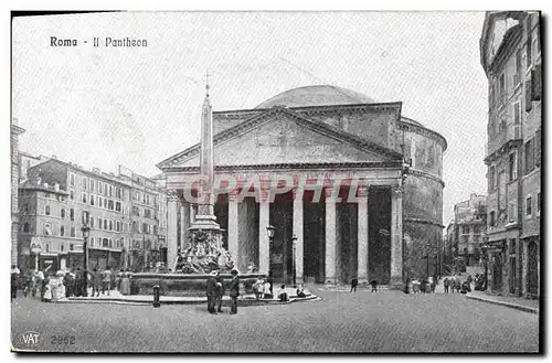 Cartes postales Roma Il Pantheon