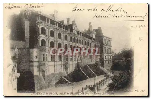 Ansichtskarte AK Chateau de Blois Aile de Francois 1er Facade exterieure