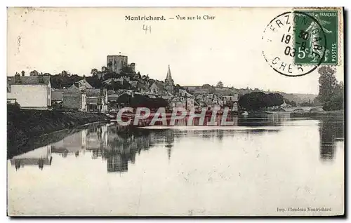 Cartes postales Montrichard Vue sur le Cher