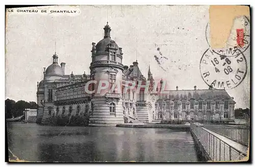 Cartes postales Le Chateau De Chantilly