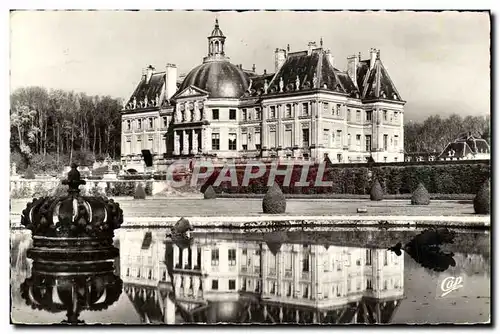 Cartes postales moderne Environ de Melun Vaux Le Vicomte Reflet du chateau dans le bassin