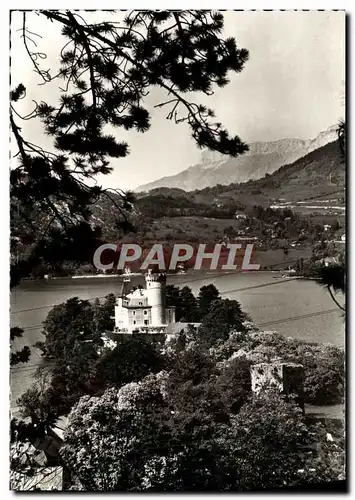 Cartes postales moderne Lac D&#39Annecy Duingt Le Chateau