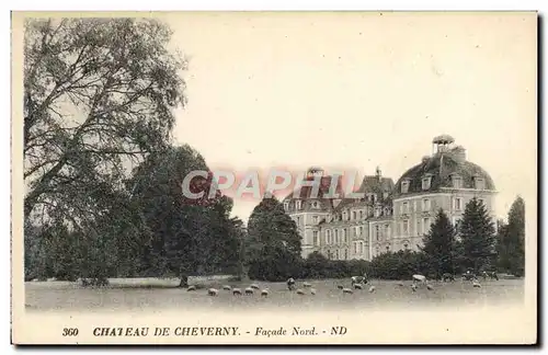 Ansichtskarte AK Chateau De Cheverny Facade Nord