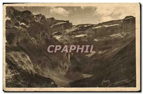 Cartes postales La Douce France Les Pyrenees Le Cirque de Gavarnie