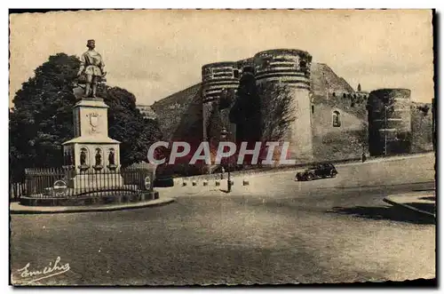 Cartes postales moderne Angers La Statue du Roi Rene