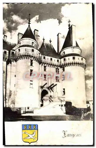 Cartes postales moderne Les Chateaux Du Val De Loire Langeais