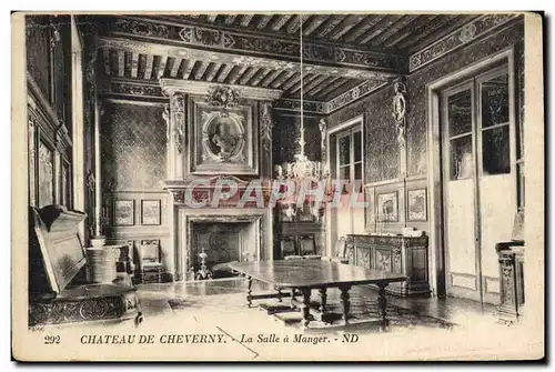 Ansichtskarte AK Chateau De Cheverny La Salle a Manger