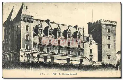 Cartes postales Pau Le Chateau National