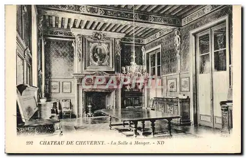 Ansichtskarte AK Chateau De Cheverny La Salle a Manger