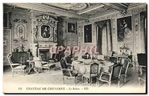 Ansichtskarte AK Chateau De Cheverny Le Salon