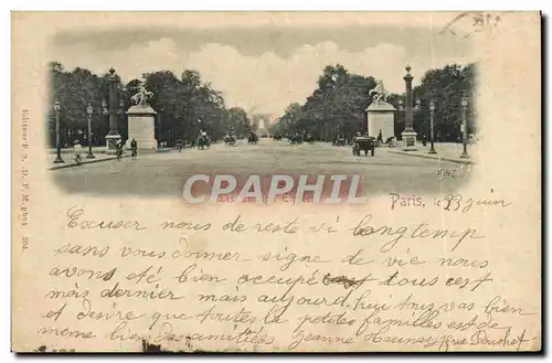 Cartes postales Paris Les Champs Elysees