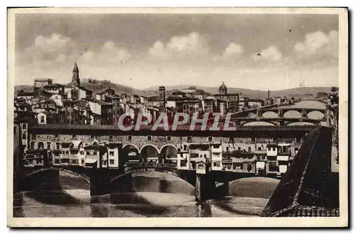 Cartes postales Firenze Ponte Vecchio