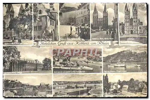 Cartes postales Herzlichen Grub Aus Koblenz Am Rhein