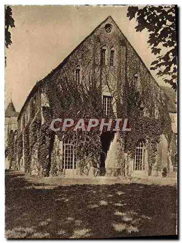 Cartes postales Abbaye de Royaumont Asnieres sur Oise Pignon Cote Est