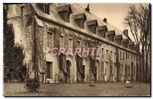 Cartes postales Abbaye de Royaumont Asnieres sur Oise Batiment des hotes