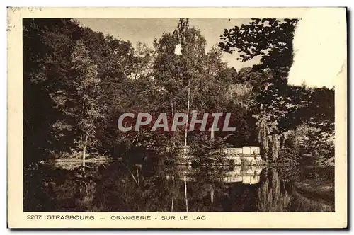 Cartes postales Strasbourg Orangerie sur Le lac