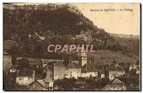 Cartes postales Roches de Baume Le Village