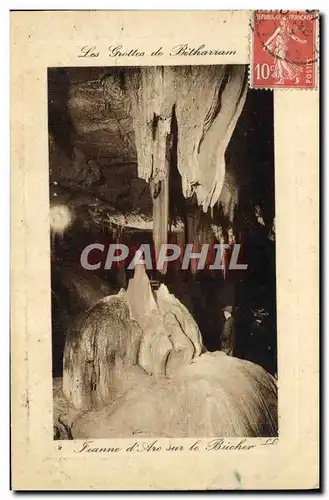 Cartes postales Les Grottes de Betharram Jeanne d&#39Arc sur le bucher