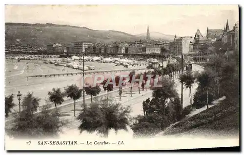 Cartes postales San Sebastian La Concha