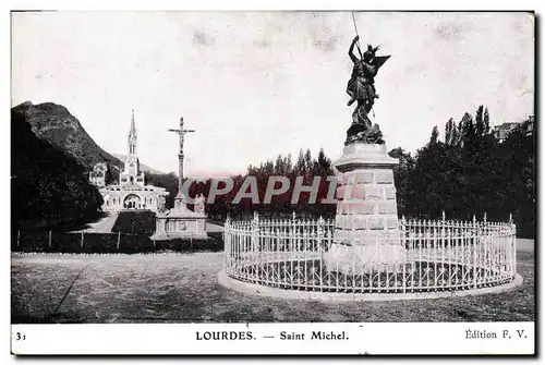 Cartes postales Lourdes Saint Michel