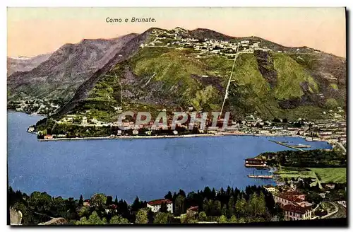 Cartes postales Como e Brunate