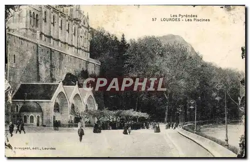 Cartes postales Lourdes Les Piscines