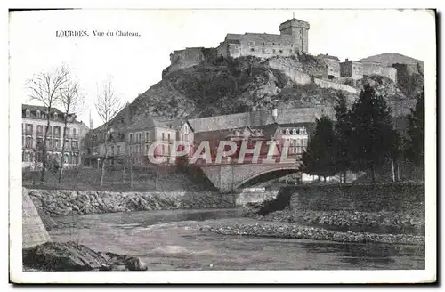 Cartes postales Lourdes Vue du Chateau