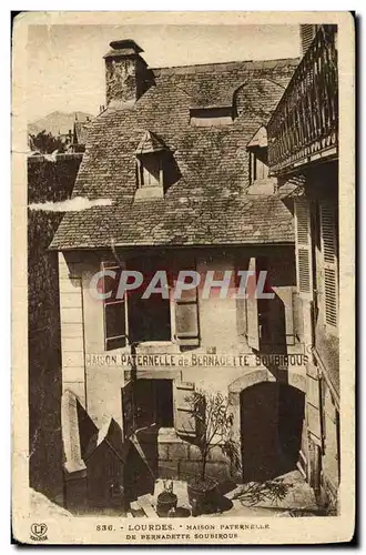 Ansichtskarte AK Lourdes La Maison Paternelle de Barnadette