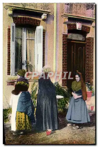 Cartes postales Lourdes Bernadette chez l'abbe Peyramale