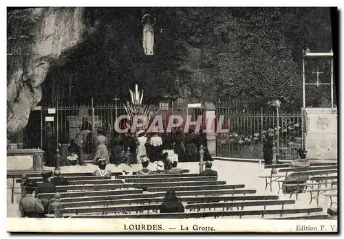 Cartes postales Lourdes La Grotte