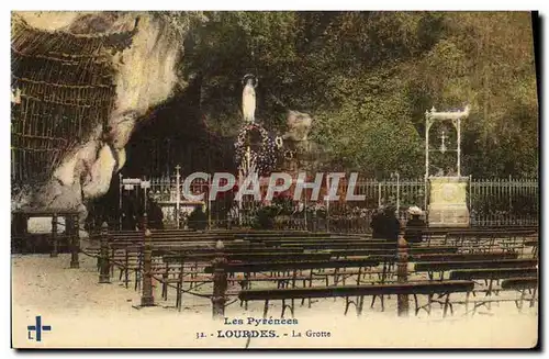 Cartes postales Lourdes La Grotte