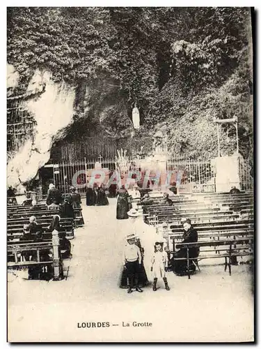 Cartes postales Lourdes La Grotte