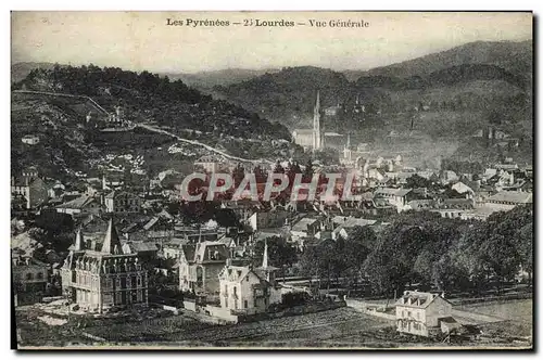 Cartes postales Lourdes Vue Generale