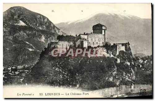 Cartes postales Lourdes Le Chateau Fort