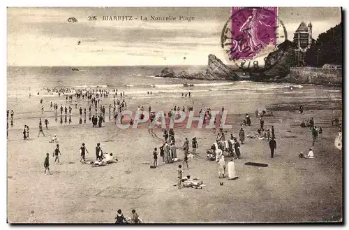 Ansichtskarte AK Biarritz La Nouvelle Plage