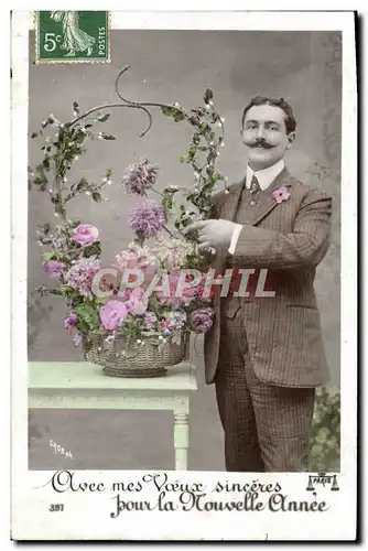 Cartes postales Fantaisie Homme