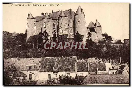 Cartes postales Luynes le chateau