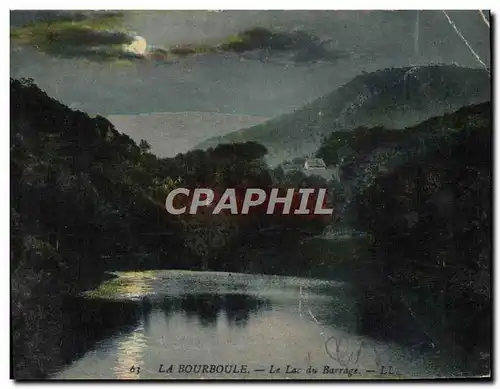 Cartes postales La Bourboule Le Lac du Barrage