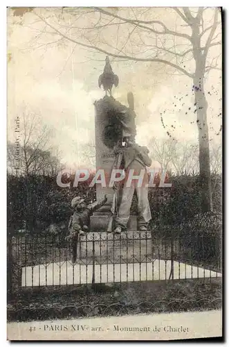 Ansichtskarte AK Paris Monument De Charlet