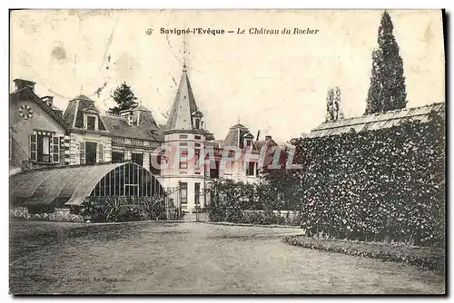 Cartes postales Savigne L&#39Eveque Le Chateau du Rocher