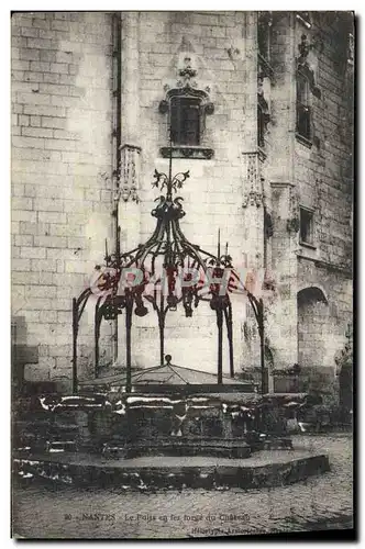 Cartes postales Nantes Le Fuits Et Fer Forge Du Chateau