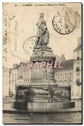 Cartes postales Angers La Statue De Marguerite D&#39Anjou