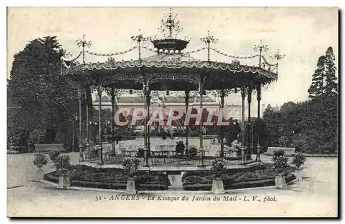 Ansichtskarte AK Angers Le Kiosque Du Jardin Du Mail