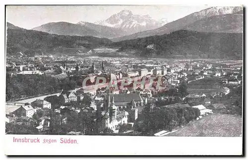 Cartes postales Innsbruck Gegen Suden